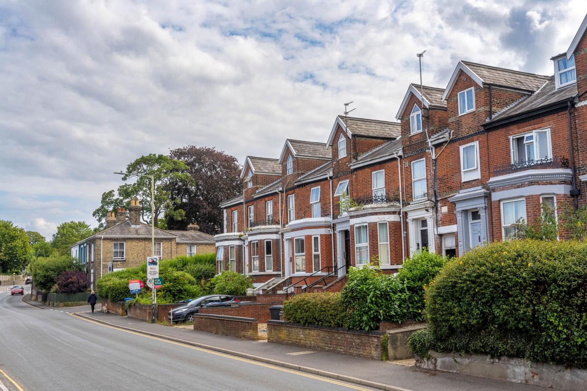 Ferienwohnung Swift Host Golden Triangle 2 Bed With Parking Norwich Exterior foto